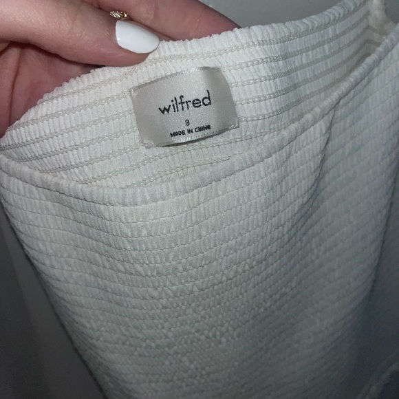 Aritzia Wilfred Villa Dress - White - Picture 3 of 4